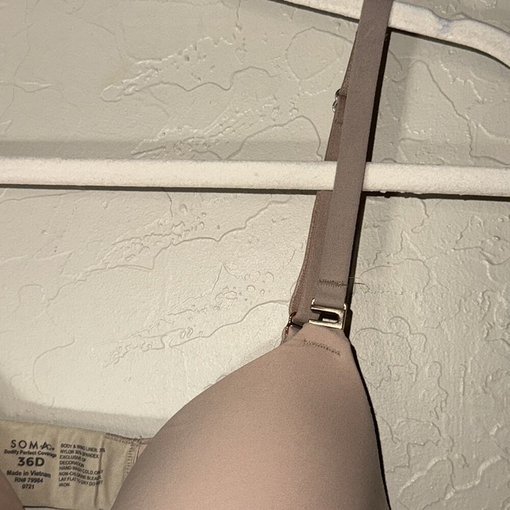 Soma bodify perfect coverage nude bra size 36D - Picture 4 of 6